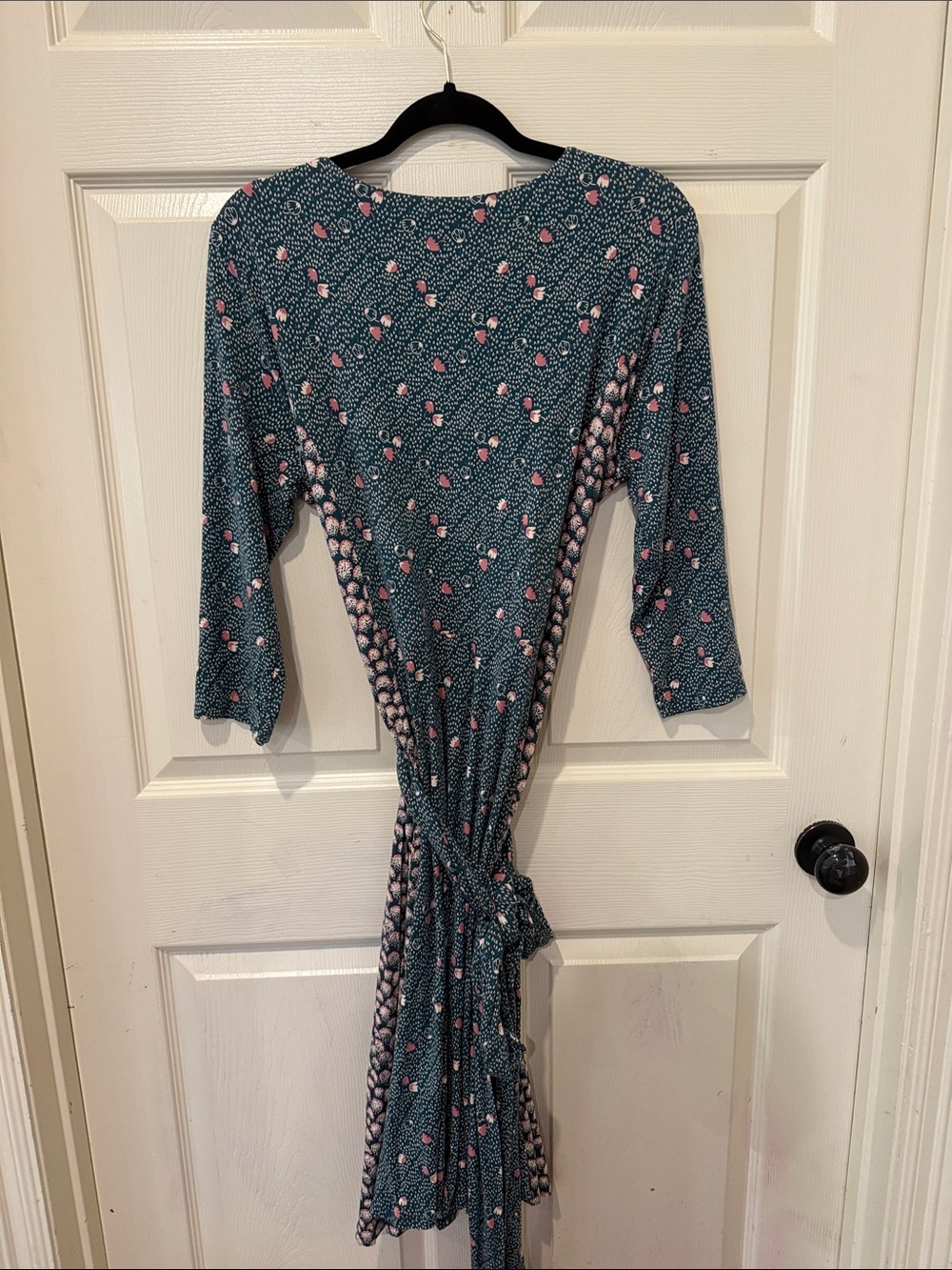 Boden Anna wrap tie dress, size 16 - Picture 6 of 7